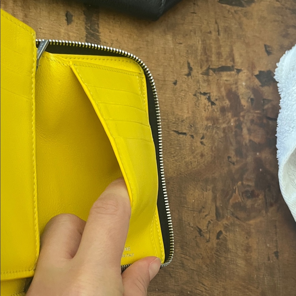 Celine Textured Black Wallet - Picture 6 of 16